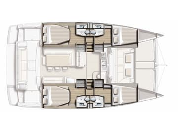 Best Price for a Catamaran Costar rental in Italy | Yacht4Less
