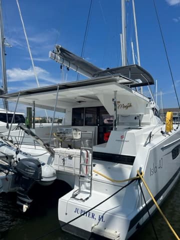 Catamaran Sea Magik available for yacht charter in USVI | Yacht4Less
