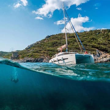 Catamaran Iris charter rental in Greece | Yacht4Less