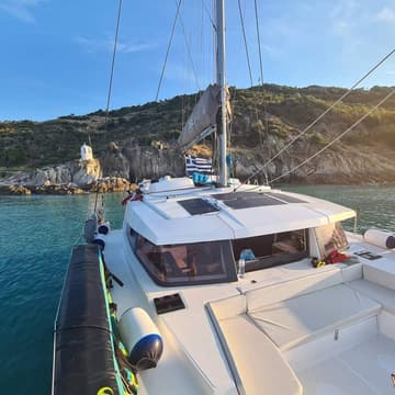 Best Price for a Catamaran Iris rental in Greece | Yacht4Less