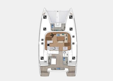 Best Price for a Catamaran silver elli rental in Spain | Yacht4Less