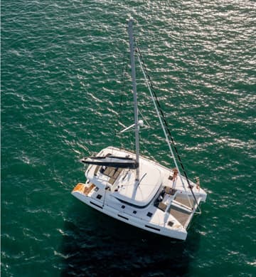 Catamaran silver elli available for yacht charter in Spain | Yacht4Less
