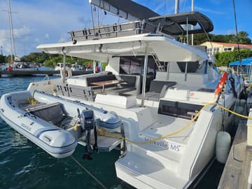 Best Price for a Catamaran The Happy Heifer rental in USVI | Yacht4Less