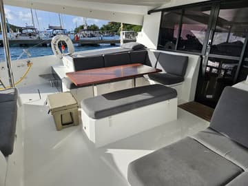 Catamaran The Happy Heifer available for yacht charter in USVI | Yacht4Less
