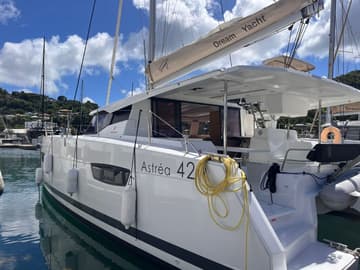 Best Price for a Catamaran VENT D'ARGUIN rental in Caribbean | Yacht4Less