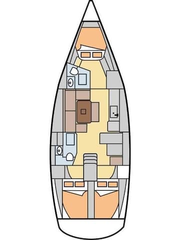 Best Price for a Sailboat Daphne-S rental in Turkey | Yacht4Less