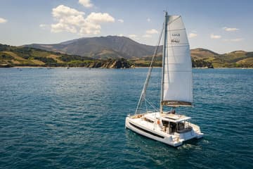 Catamaran Sugar Daddy available for yacht charter in Seychelles | Yacht4Less