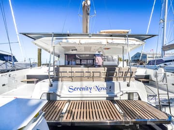 Catamaran Serenity Now charter rental in BVI | Yacht4Less