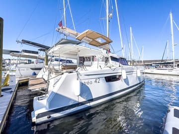 Best Price for a Catamaran Serenity Now rental in BVI | Yacht4Less