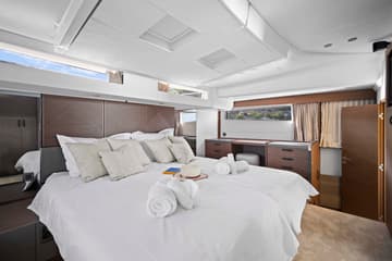 Power Catamaran Dolce far niente available for yacht charter in Croatia | Yacht4Less