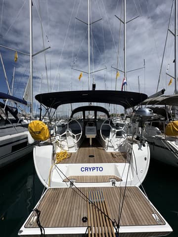 Sailboat Crypto charter rental in Croatia | Yacht4Less