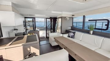 Power Catamaran Red Lyon available for yacht charter in Bahamas | Yacht4Less