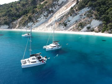 Best Price for a Catamaran EVI rental in Greece | Yacht4Less