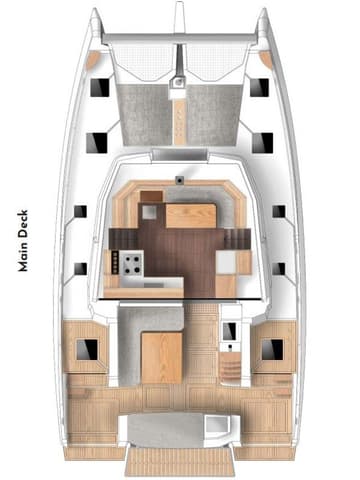 Catamaran Kajsa Kavat available for yacht charter in Croatia | Yacht4Less
