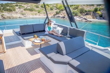 Best Price for a Power Catamaran D2 rental in Greece | Yacht4Less
