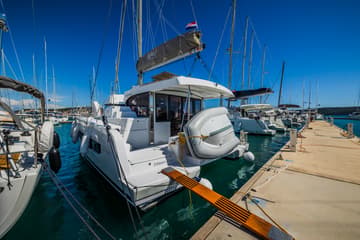 Catamaran Eternity Now available for yacht charter in Croatia | Yacht4Less