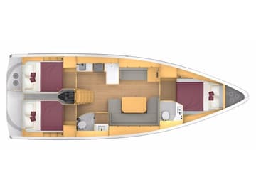 Sailboat Harmonia available for yacht charter in Greece | Yacht4Less