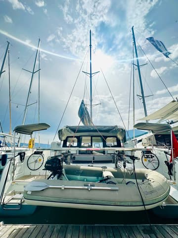 Best Price for a Catamaran Whispering Breeze rental in Turkey | Yacht4Less