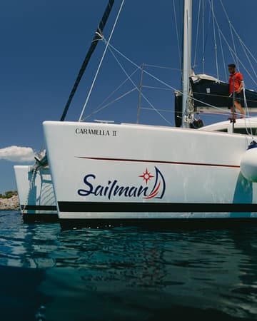 Catamaran Karamela available for yacht charter in Greece | Yacht4Less