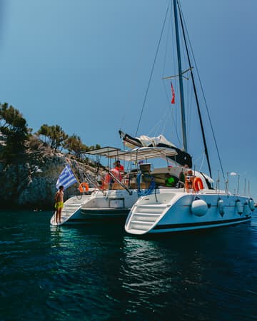 Best Price for a Catamaran Karamela rental in Greece | Yacht4Less