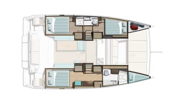 Catamaran The Maestro Cat available for yacht charter in Greece | Yacht4Less