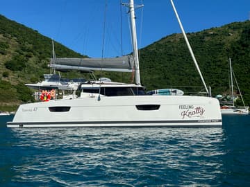 Catamaran Feeling Knotty charter rental in USVI | Yacht4Less