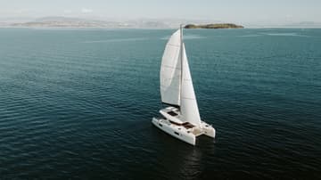 Catamaran IO charter rental in Greece | Yacht4Less