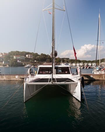 Catamaran Jumping Fitness charter rental in Croatia | Yacht4Less