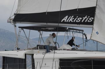 Catamaran Alkistis available for yacht charter in Greece | Yacht4Less