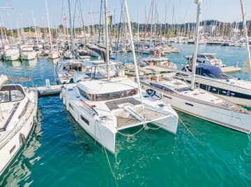 Catamaran Enjoy available for yacht charter in Greece | Yacht4Less