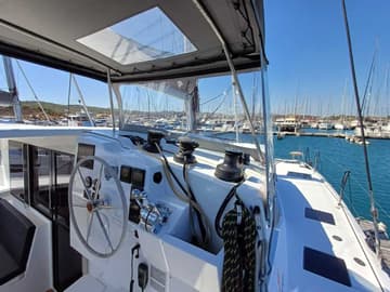 Catamaran My Tim available for yacht charter in Greece | Yacht4Less