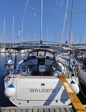 Sailboat Sea Legend available for yacht charter in Croatia | Yacht4Less