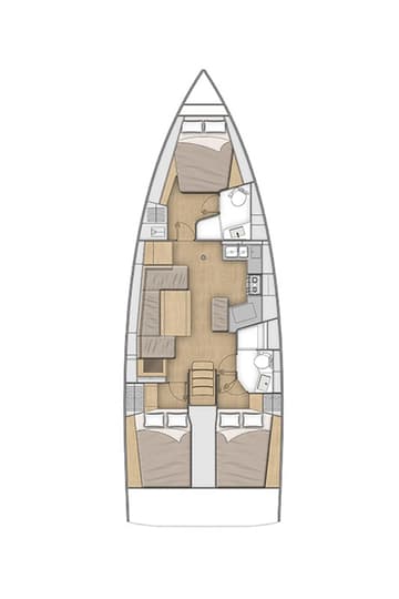 Best Price for a Sailboat Ariadne rental in Greece | Yacht4Less