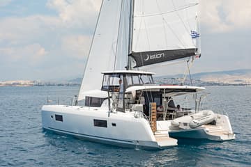 Catamaran Deja Vu available for yacht charter in Greece | Yacht4Less