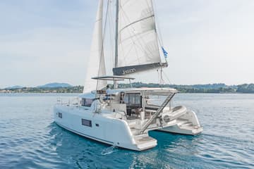 Catamaran Equilibrium available for yacht charter in Greece | Yacht4Less