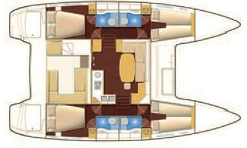 Best Price for a Catamaran Libre rental in Greece | Yacht4Less
