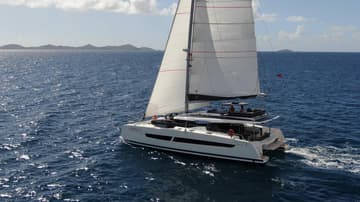 Catamaran Vienna charter rental in BVI | Yacht4Less