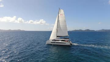 Catamaran Vienna available for yacht charter in BVI | Yacht4Less