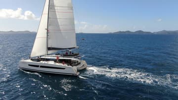 Best Price for a Catamaran Vienna rental in BVI | Yacht4Less