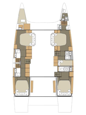 Best Price for a Catamaran Pando rental in Croatia | Yacht4Less