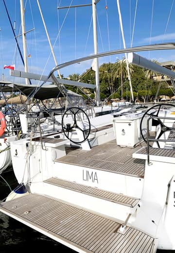 Best Price for a Sailboat Lima rental in Spain | Yacht4Less