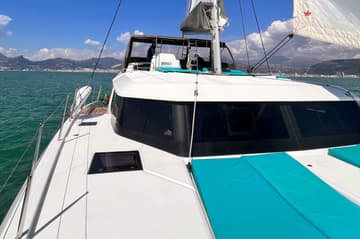 Catamaran Futura available for yacht charter in Italy | Yacht4Less