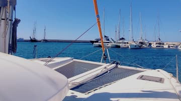 Catamaran Stema available for yacht charter in Greece | Yacht4Less