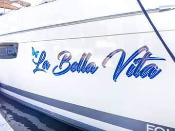 Catamaran La Bella Vita available for yacht charter in BVI | Yacht4Less