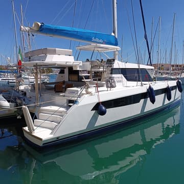 Catamaran Pannonica charter rental in Italy | Yacht4Less