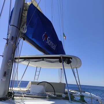 Catamaran Bambenella available for yacht charter in Italy | Yacht4Less
