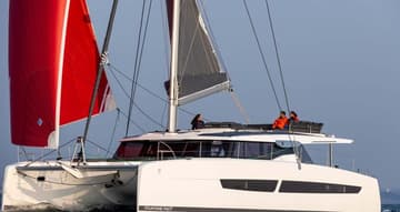Best Price for a Catamaran TIKI rental in Italy | Yacht4Less