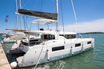 Catamaran Manta Maris available for yacht charter in Croatia | Yacht4Less