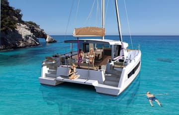 Best Price for a Catamaran Puss in Boots rental in Seychelles | Yacht4Less