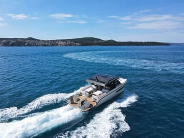 Power Catamaran Lastovo charter rental in Croatia | Yacht4Less